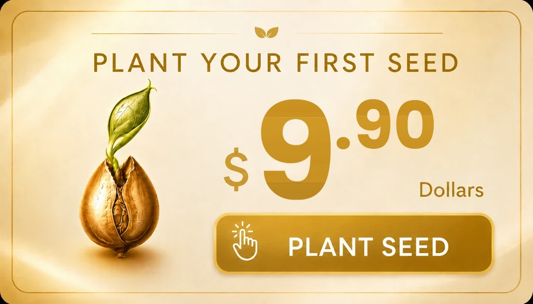 Plant Your First Seed - $9.90